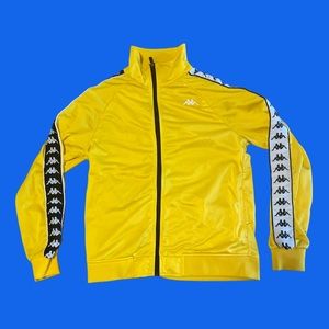 Kappa tracksuit with irregular black/ white sleeves
